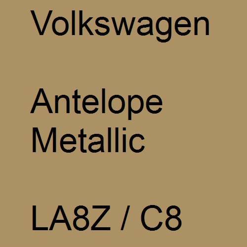 Volkswagen, Antelope Metallic, LA8Z / C8.